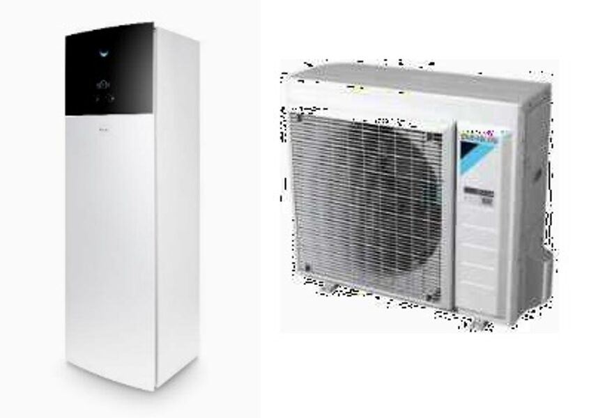 Gaiss - ūdens siltumsūkņi 8 kW ar integrētu karstā ūdens tvertni 180 L